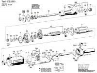 Bosch 0 602 223 008 ---- Hf Straight Grinder Spare Parts